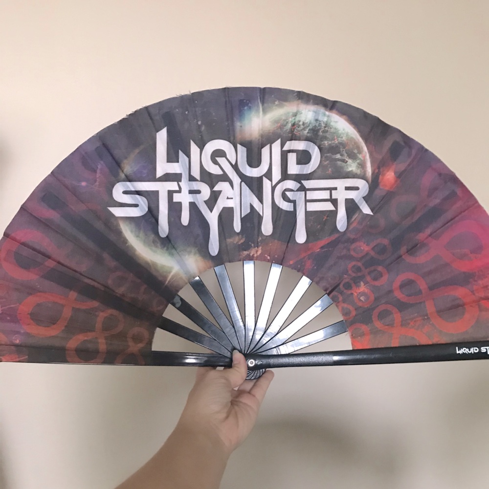 Liquid Stranger Hand Fan